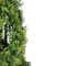 4.5ft. Unlit Artificial Cedar Double Spiral Topiary Tree in Urn Style Pot